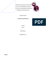 Laboratorio 6. Cámaras Frigoríficas.