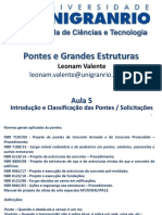 Aula - 05 - ECA3 - Pontes - Introdução e Esforços