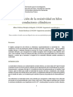 Informe 4. Resistividad