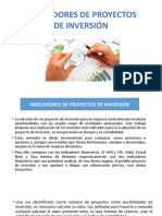 Indicadores de Proyectos Van Tir