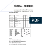 RESUELTO Estadística - 3ero