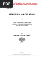 Structural Calculations Fully Frameless