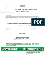 Etiqueta Picloram 24 Rainbow