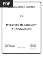 Case Study Report On Inventory Management at Amazon Com