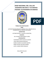 Grupo3 - Automatización Mediante Limpieza Cip Al Proceso de La Elaboración de Cerveza Artesanal