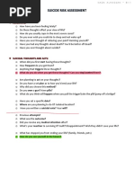 OSCE - Suicide Assessment