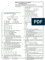 TEST 3 Classification of Elements and Periodicity in Properties