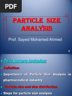 Particle Size Analysis