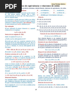 Lectura 5 - Relaciones de Equivalencia y Relaciones de Orden