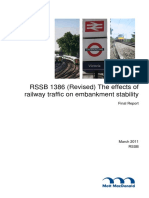 Numerical Modeling of Railway Embankment-Rail Loads - Mot Macdonald Report