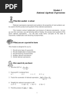 Module 3 Rational Alg Exp