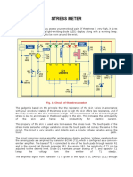 Fig. 1: Circuit of The Stress Meter