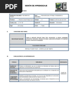 SESIÓN DE APRENDIZAJE-Power Point-Intervalops de Tiempo