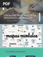 Los Mapas Mentales en La Enseñanza de Historia