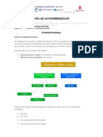 Guía de Autoaprendizaje Del Sistema Nervioso