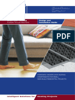 Underfloor Heating Available Through Merchants Design and Installation Guide