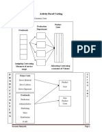 Activity Based Costing