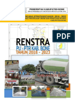 Renstra Dinas PU-PTR Kab Bone THN 2018-2023