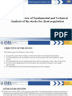 Systematic Review of Fundamental and Technical Analysis of The Stocks For Client Acquisition