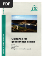 (Bulletin 9) - Guidance For Good Bridge Design. Parts 1 and 2-FIB (2000) PDF