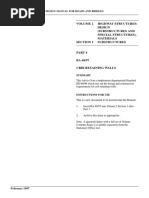 Highway Structures: Design (Substructures and Special Structures), Materials Section 1 Substructures