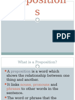 Prepositions 2