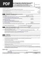 W-8BEN: Certificate of Foreign Status of Beneficial Owner For United States Tax Withholding and Reporting (Individuals)