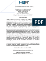 HBR Realty Empreendimentos Imobiliários S.A