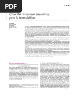 Creación de Accesos Vasculares para Hemodialisis ELSEVIER