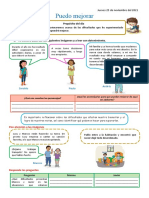 Jueves 25 de Noviembre - Tutoría