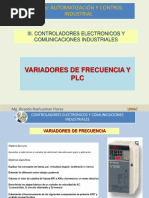 SEMANA 10 ACI - PLC y Variadores de Frecuencia