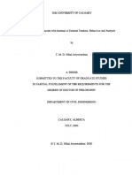 Prestressed Concrete With Internal or External Tendons Behaviour and Analysis