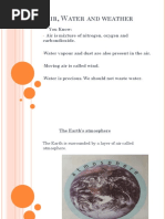 STD - 4 Air, Water and Weather - ppt1