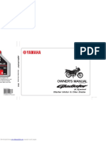 Owner'S Manual: Starter Motor & Disc Brake