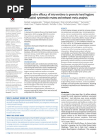 5.1 Hand Hygiene Intervention Efficacy Comparison