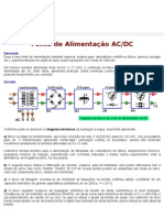 Fonte de Alimentação AC DC