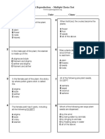 PlantReproduction MultipleChoice