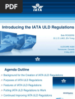 Introducing the IATA ULD Regulations: Bob Rogers 廖志勇 LIAO, Zhi Yong