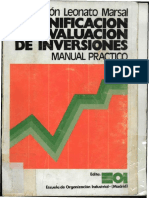 Planificacion y Evaluacion de Inversiones Marsal