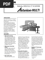 Multi: Multislice Helical CT Scanner