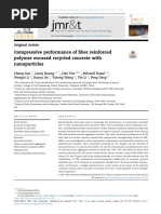 Compressive Performance of Fiber Reinforced Polymer Encased Recycled Concrete With Nanoparticles