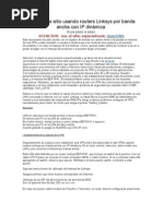 VPN Sitio A Sitio Usando Routers Linksys Por Banda Ancha Con IP Dinámica