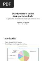 Plastic Waste To Fuels