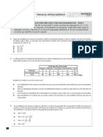 Prueba APTITUD NUMÉRICA 2016