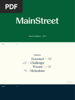 Mainstreet Brand Guide