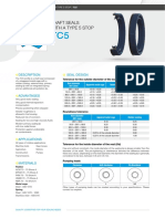 Shaft Seals With A Type 5 Stop: Seal Design Description