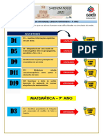 Atividades de Português e Matemática Da Prova Saeb 9º Ano