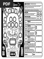 Paper Pinball Goblin Circus B W 03