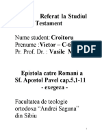 Referat La Studiul Noului Testament