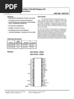 WS7106 / WS7107: 3 Digit LCD/LED Display A/D Converters